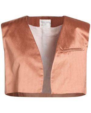 forte_forte Tailored Vests - Pink