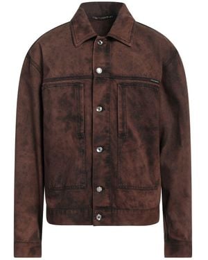 Dolce & Gabbana Denim Outerwear - Brown