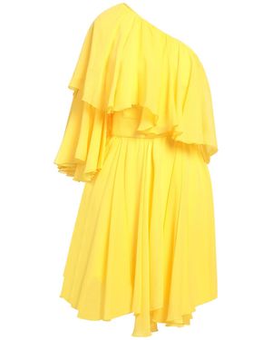 MATILDE COUTURE Mini Dress Polyester - Yellow
