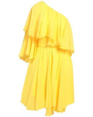 MATILDE COUTURE Mini Dress Polyester - Yellow