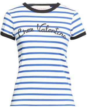Valentino Garavani T-Shirt Cotton - Blue