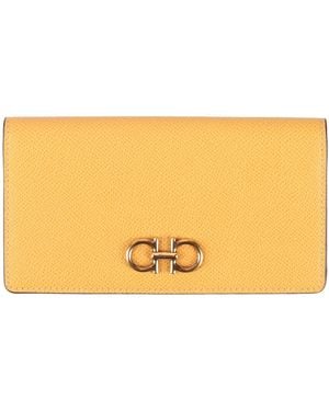 Ferragamo Document Holders - Yellow