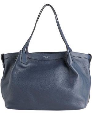 Serapian Handbag Leather - Blue