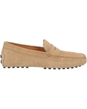 Tod's Camel Loafers Leather - Natural