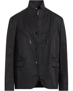 Burberry Overcoat & Trench Coat Cotton, Polyamide - Black