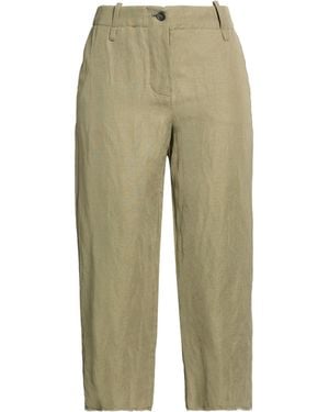 Masnada Trousers Viscose, Linen - Green