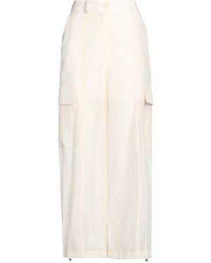 Peserico Trousers Cotton, Silk - White