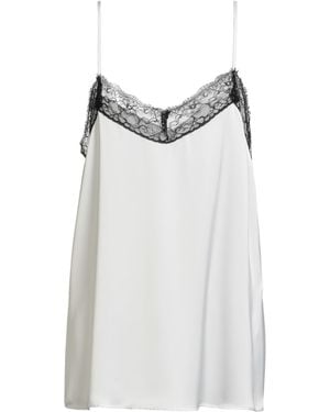Gaelle Paris Top Polyester, Elastane - Gray