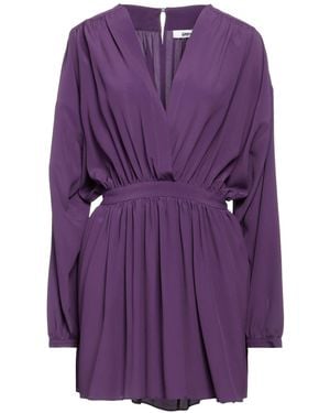 Grifoni Mini Dress - Purple