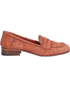 JP/DAVID Loafers Leather - Red