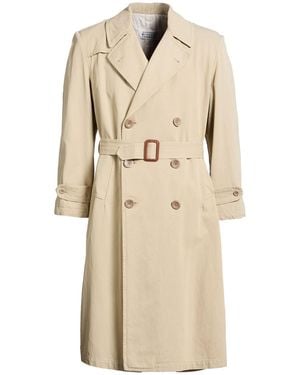 Maison Margiela Overcoat & Trench Coat - Natural
