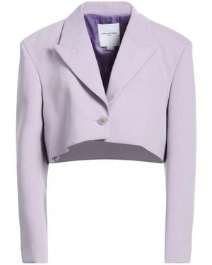 Isabelle Blanche Lilac Blazer Polyester, Viscose, Elastane - Blue