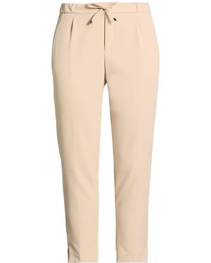 Berwich Sand Trousers Polyester, Elastane - Natural