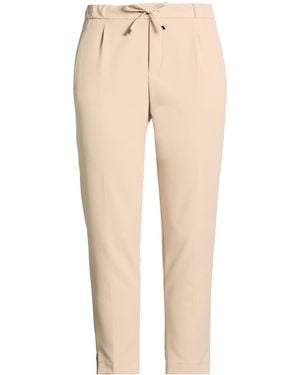 Berwich Sand Trousers Polyester, Elastane - Natural