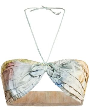 .., merci italia Sky Top Viscose - Metallic