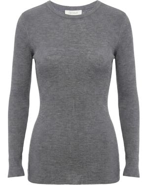 Crossley Sweater Virgin Wool, Silk - Gray