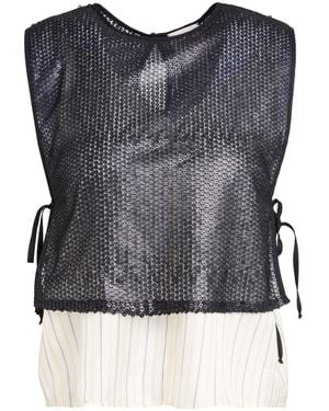 Alysi Top Polyester - Black