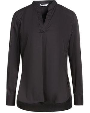 Caliban Top Cotton, Polyamide, Elastane - Black