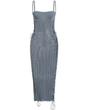 Dion Lee Vestito Midi - Blu