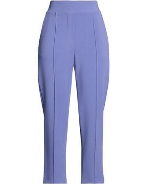 MÊME ROAD Pants Polyester, Rayon, Elastane - Blue