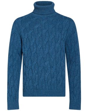 Zanone Turtleneck Virgin Wool - Blue