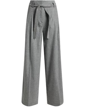 Peserico Pants Virgin Wool, Cashmere, Elastane - Gray