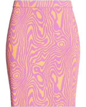 Moschino Couture Mini Skirt Viscose, Polyester - Pink