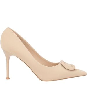 Twenty Four Haitch Court Shoes - Natural