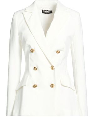 La Petite Robe Di Chiara Boni Blazers - White