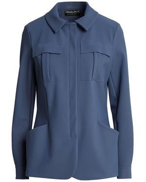 La Petite Robe Di Chiara Boni Jacket Polyamide, Elastane - Blue