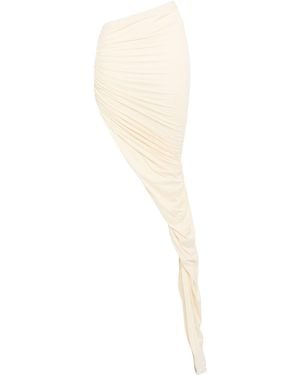 Rick Owens Maxi Skirt - White