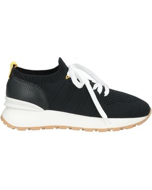 Doucal's Trainers Textile Fibres, Leather - Black