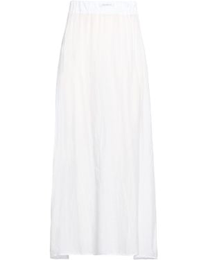 Crossley Maxi Skirt Cotton, Silk - White