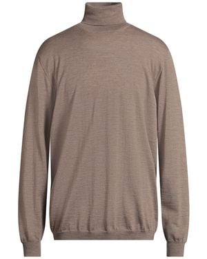 SEVENTY VENEZIA Turtleneck Virgin Wool - Brown