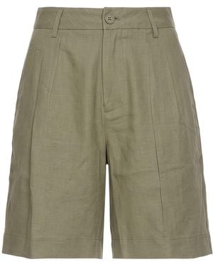 hinnominate Shorts & Bermuda Shorts Linen, Viscose - Green