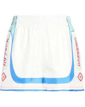 CASABLANCA Shorts & Bermuda Shorts Silk - Blue