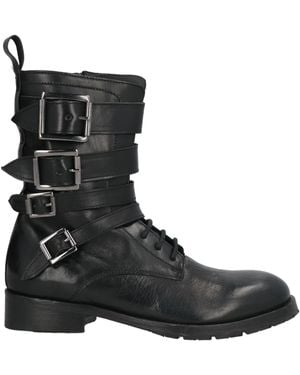 JP/DAVID Botines De Caña Alta - Negro