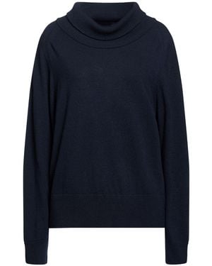 Alpha Studio Midnight Turtleneck Wool, Viscose, Polyamide, Cashmere - Blue