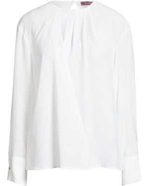 Max Mara Top Triacetate, Polyester - White