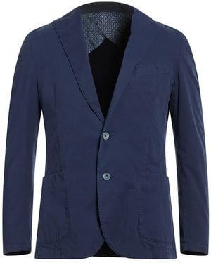Barbati Blazer Cotton, Elastane - Blue