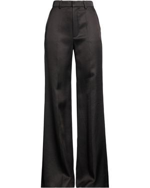 Chloé Pants Viscose, Silk, Mohair Wool, Virgin Wool - Black