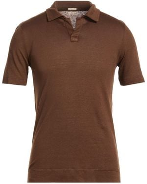 Massimo Alba Polo Shirt - Brown
