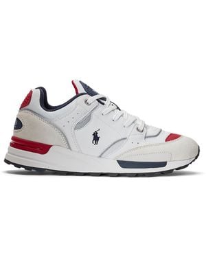 Polo Ralph Lauren Trackster 200 Trainer - White