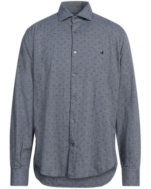 Brooksfield Midnight Shirt Cotton - Blue