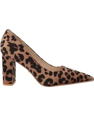 Twenty Four Haitch Pumps Textile Fibers - Brown