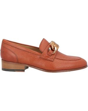 フラットシューズ Casadei Brown Leather Loafers Loafer Carne Casadei - Le Follie Shop