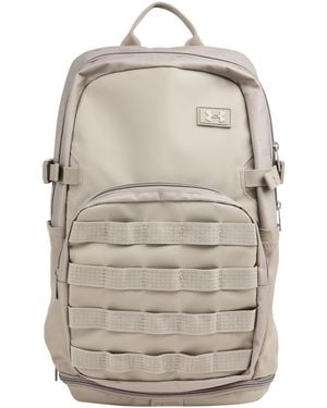 Under Armour Taupe Backpack Polyester, Polyurethane - Gray