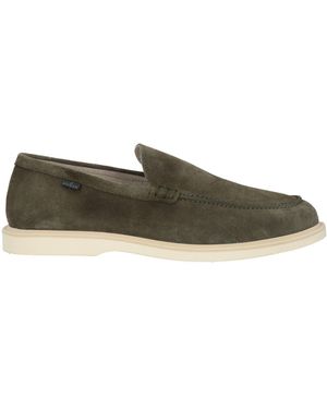 Hogan Military Loafers Leather - Green