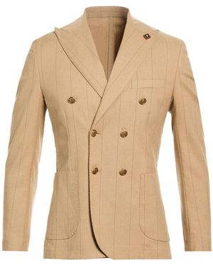 Exibit Sand Blazer Polyester, Viscose, Elastane - Natural