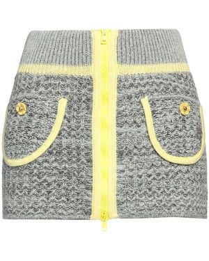 Cormio Mini Skirt - Grey